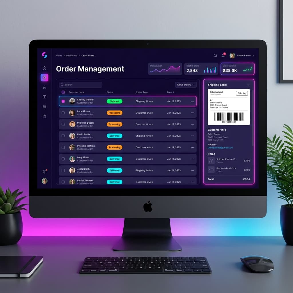 Sipariş ve Kargo Otomasyonu Yönetimi